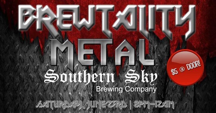 With pints as low as $5, and only a $5 cover charge, you don’t want to miss this face-melting good time!!! #beerme #localbeer #localbrewery #atlantametal #cheers #southernskybrewing #alittlebitoutthere #metalmusic #craftbeer #craftbrewery #craftbeerporn … ift.tt/2Aqiu41