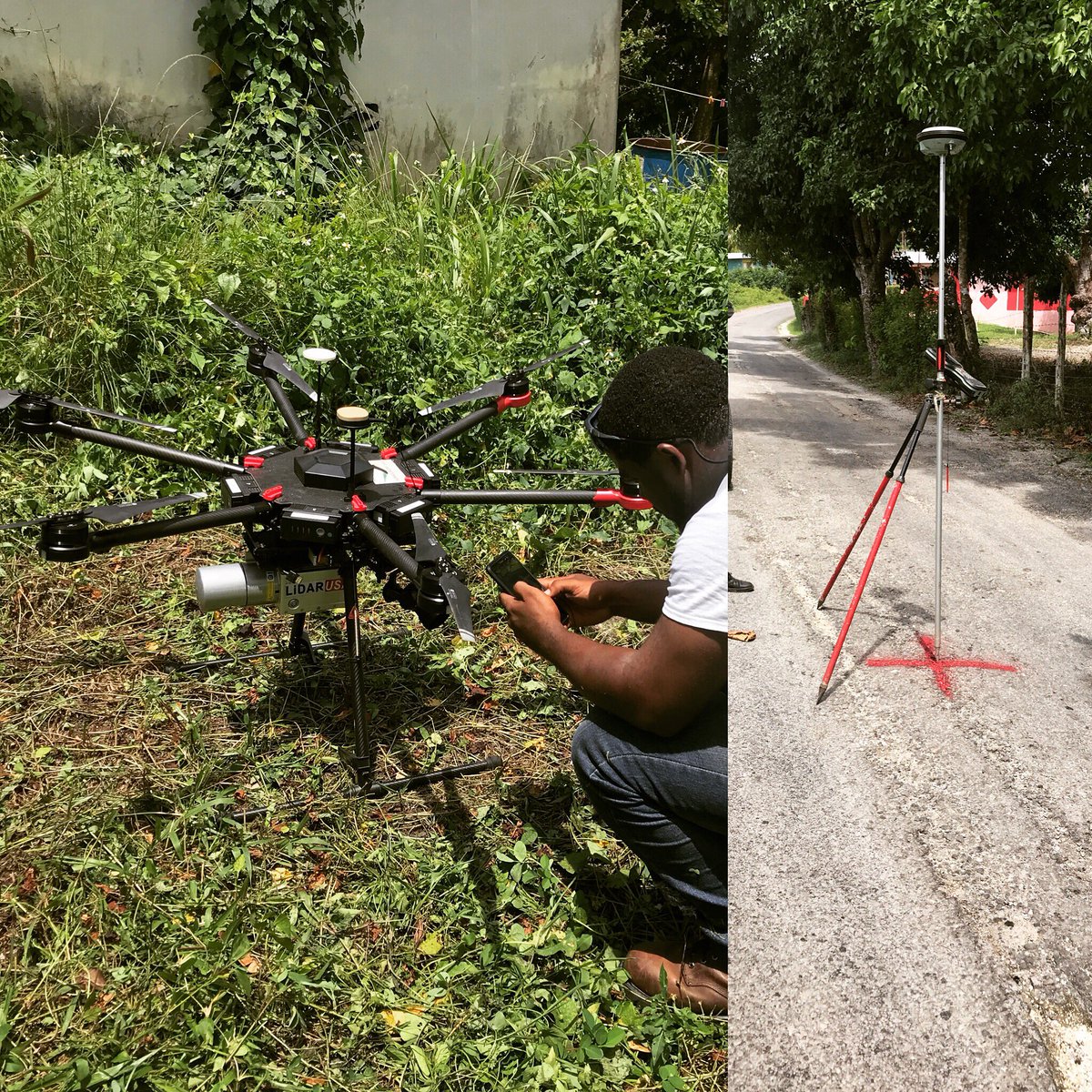jamaicauav's tweet photo. JamaucaUAV LTD, providing aerial LiDAR services in the most extreme places. #lidar #jamaica #aerialmapping #drone #dronestagram #dji https://t.co/ALTpdlpdRR