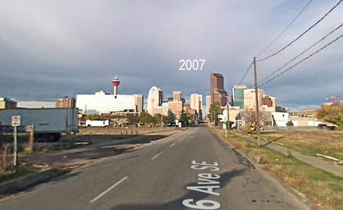 Surrealplaces's tweet photo. You've come along way East Village @EastVillageYYC @DruhFarrell @CalgaryMLC https://t.co/XToBbdGHzA