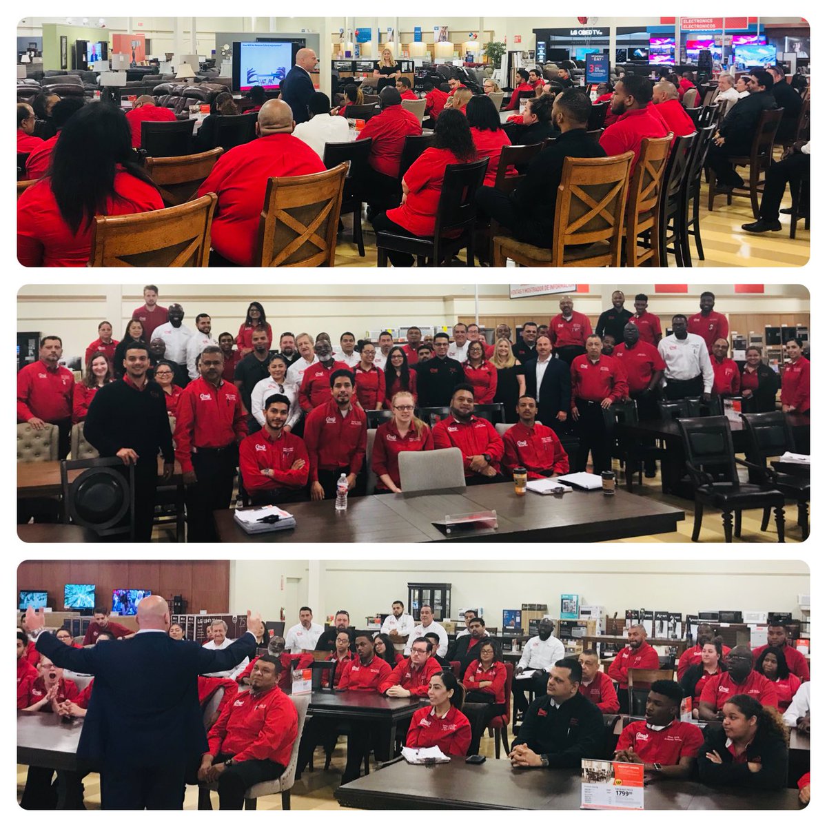 Love what I do at @ConnsInc!!! Got to spend the day in Dallas with this amazing team! #Conns #amazingteam