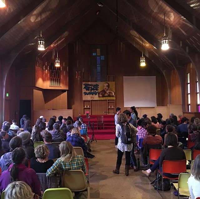 LamaRod1's tweet photo. So excited to be with this community tonight! #radicaldharma #lamarod #lamarodinportland https://t.co/CQLJ4j3UWi https://t.co/bNt7fuFSxC