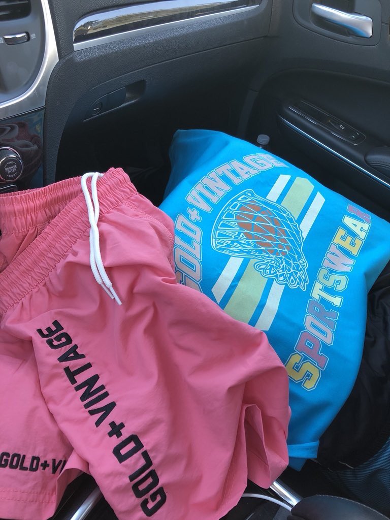 TAKE COVER .. BRACE YOURSELVES FOR SUMMER ITS GONNA BE HOT BUT WE COMIN WIT STUPID WET TSUNAMI 💧 DRIP <a href="/gldvntg/">GoldVintageClothing</a>