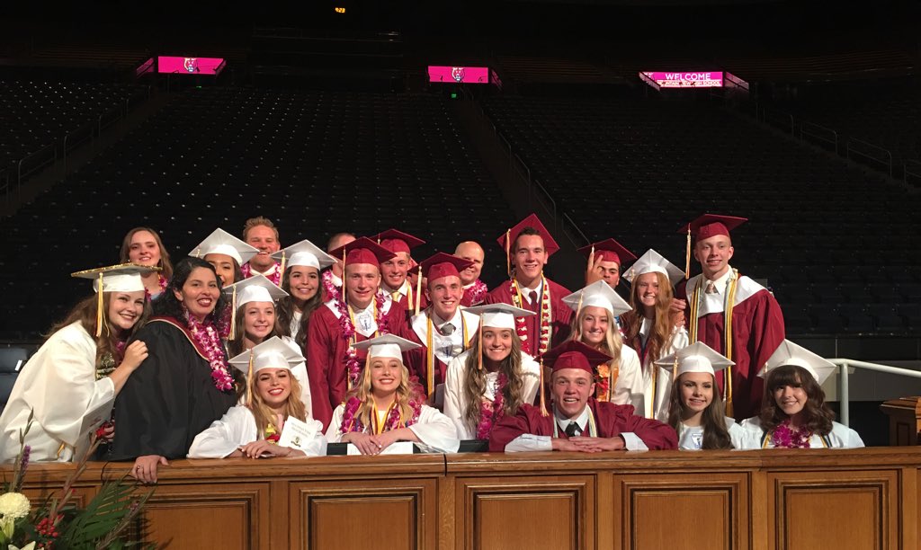 btalonia's tweet photo. One more graduation in the books! Love my #BruinNation These students represent a few hundred more who have shared the ups & downs of the last 3 years! Congrats #Classof2018 π©π»βπ #OnceABruinAlwaysABruin π»#ViewinYou @mvhsbruins β€οΈπβ€οΈ https://t.co/ciZLF4kzhL