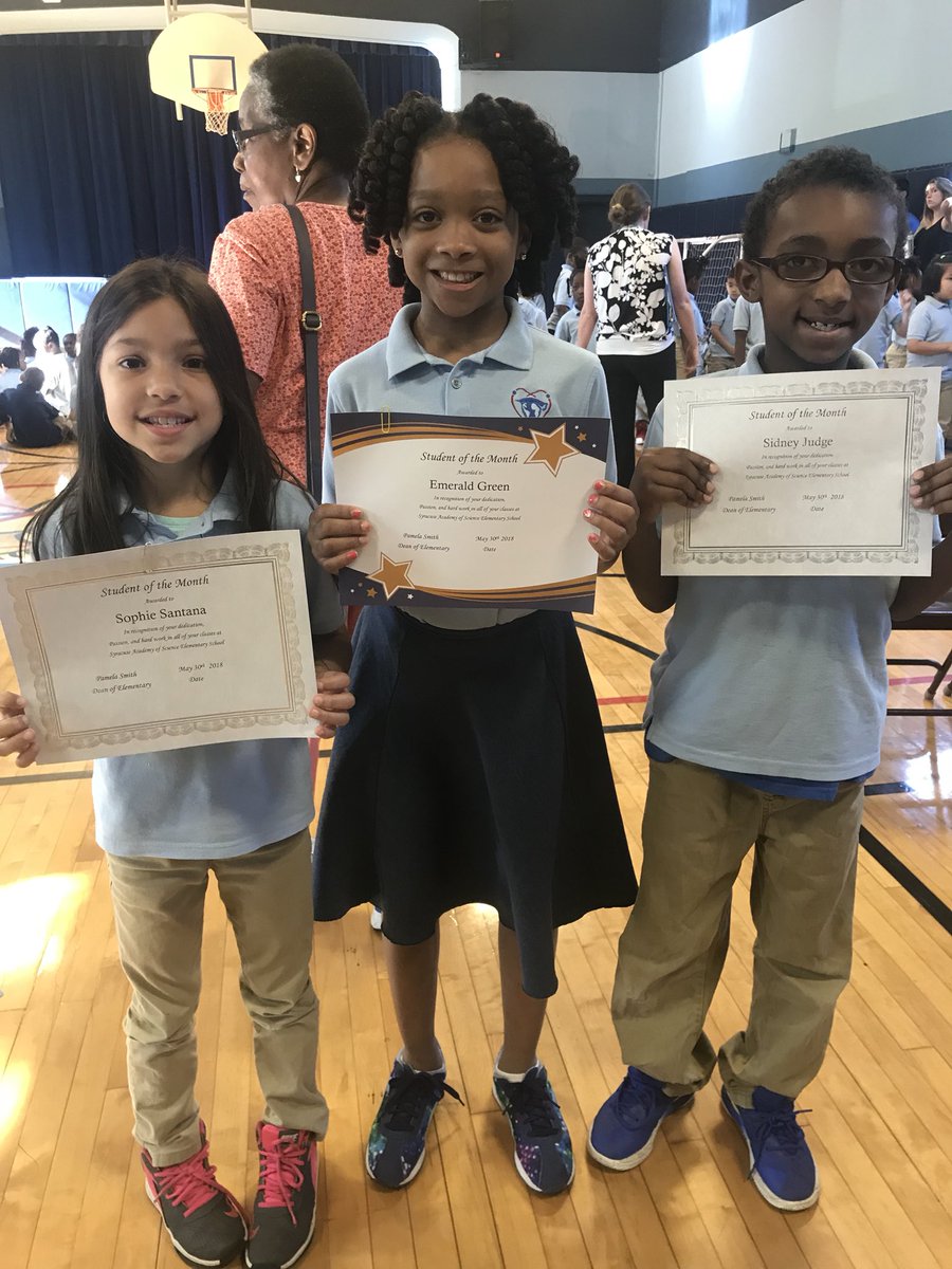 Awesome job to our students who earned student of the month for teamwork! <a href="/SyracuseAcademy/">Syracuse Academy of Science</a> #SASAtoms