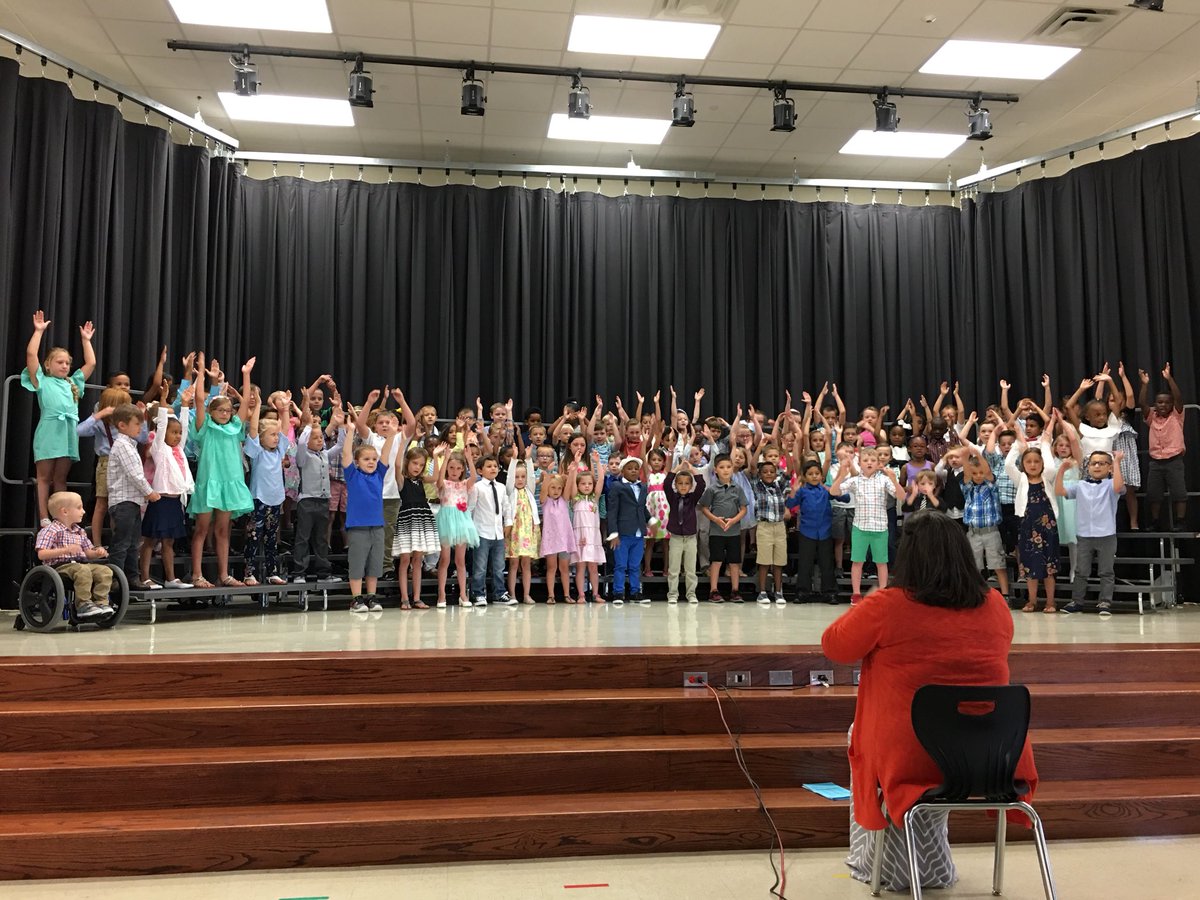 LAERomer's tweet photo. My first cry fest of the week! Kinder littles celebrates today with our awesome T’s and families! They’re growing up. #JCTChallengeAccepted #drcrybaby #blessedprincipal https://t.co/FiQJ9O8Qbu