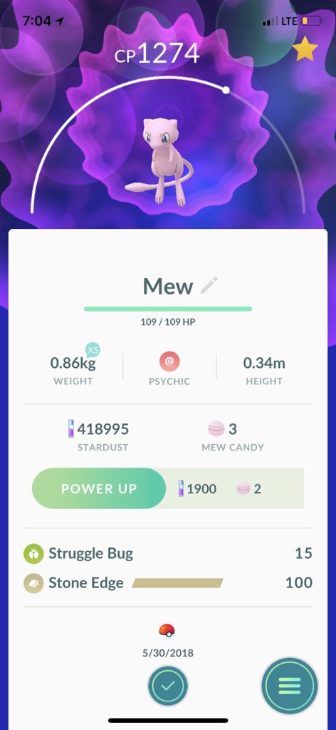 thezeiders's tweet photo. Oh.. 

Look who just found Mew. 

#PokemonGo #FindMew #FoundMew #FavoritePokemon https://t.co/OiYcZu9q4z