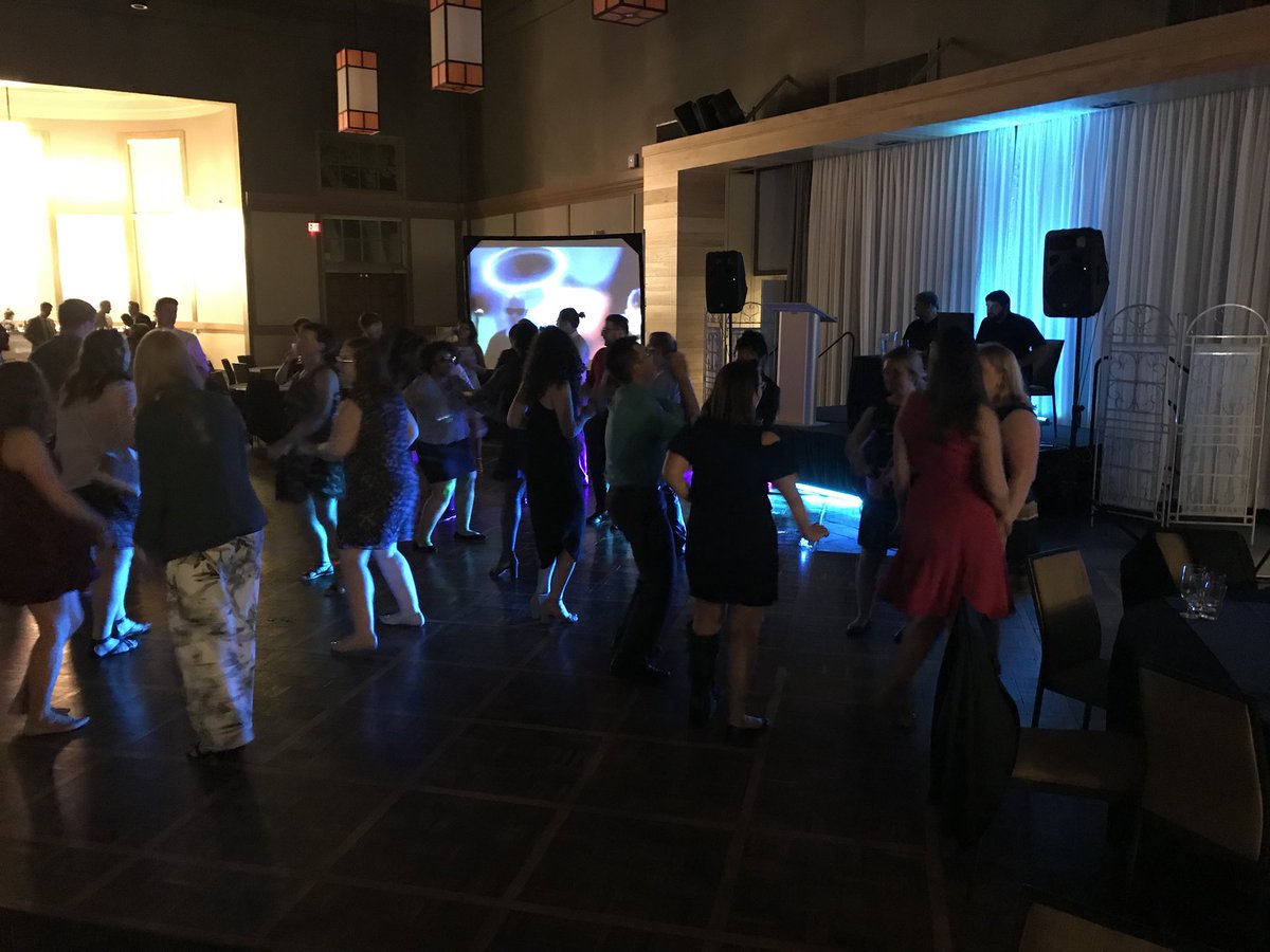 oacuho's tweet photo. Ain’t no party like a Much Music Video Dance party! 🎊💃🏼🕺🏽@OACUHO18 https://t.co/vPFNcCEtF9
