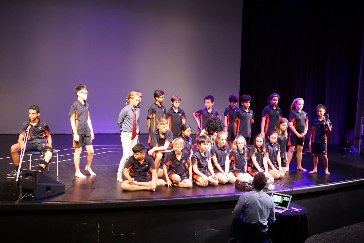 XCLWA's tweet photo. Fantastic assembly by #GEMSSingapore @ibpyp G5 students sharing their reflection on Primary Years journey. #GEMSInspire #GEMSGenius https://t.co/U0qZO3nzQw