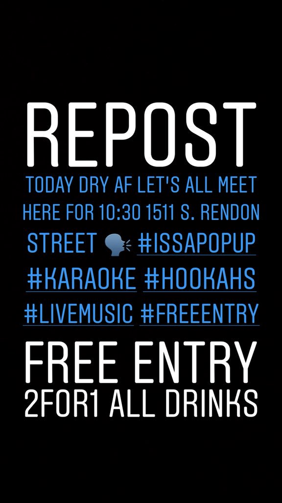 SHOWBOYCJ's tweet photo. #ISSAPOPUP WAVE FOR TONIGHT JUST #RETWEET AND COME PULL UP SHIT BIG LIT 💨 https://t.co/jCOWyGKdq2