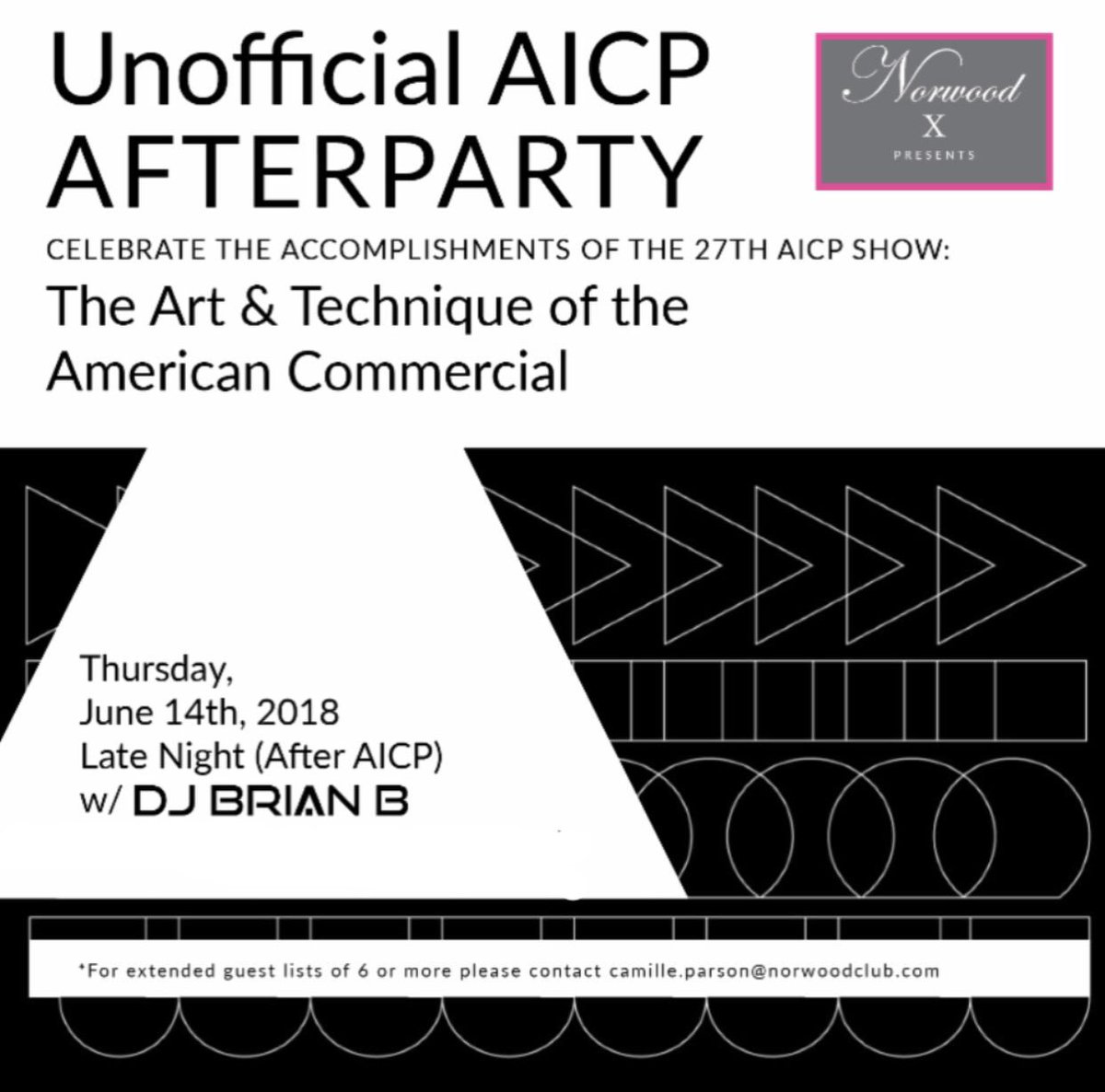 DJ_BrianB's tweet photo. Excited to dj @AICProducers unofficial afterparty at #Norwood #aicpaward #profiledj #djlife #nyc #travelingdj #traveldj #afterparty #afterpartydj https://t.co/qkagig0tiV
