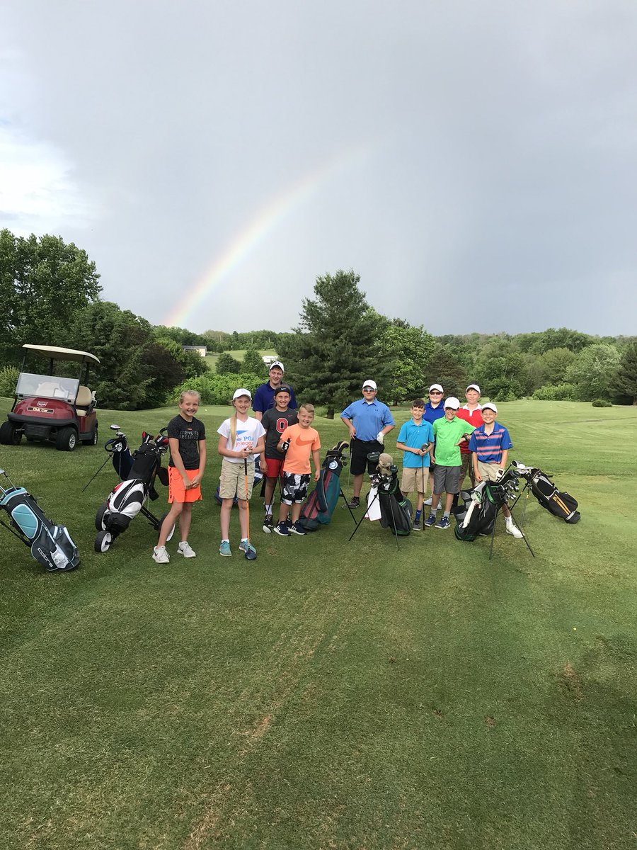 mikedeters (@mld2387) on Twitter photo Rain has stopped time for PGA Jr League practice at Snow Hill Country Club! <a href="/SouthernOhioPGA/">Southern Ohio PGA</a> @PGAjrLeague 🌈 Rain has stopped time for PGA Jr League practice at Snow Hill Country Club! <a href="/SouthernOhioPGA/">Southern Ohio PGA</a> @PGAjrLeague 🌈