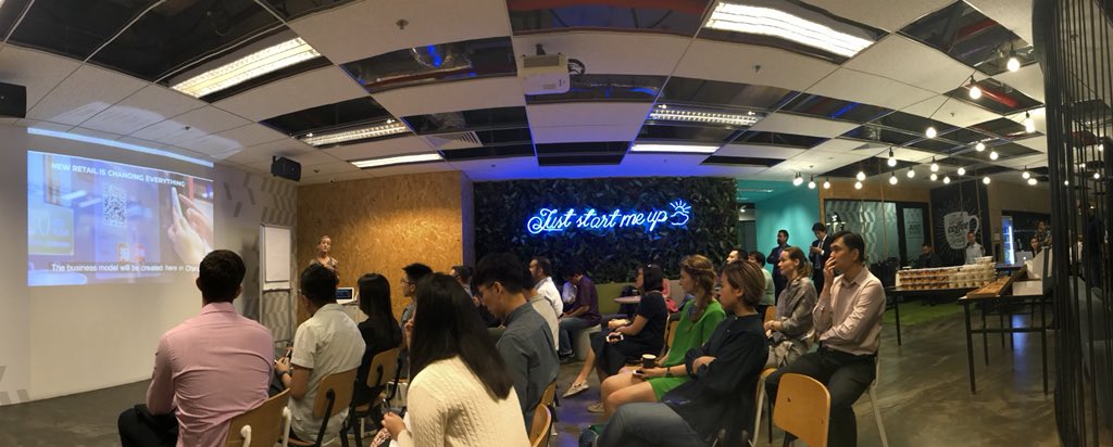 New Retail means ‘anytime, anywhere’. Chinese platforms are leading the way, so how will the likes of Amazon fare in Asia? Excellent insights and new market realities from <a href="/CrescoData/">CrescoData</a> at our Elite E-Commerce breakfast today in Singapore. The game has changed 🇸🇬 🍳 📈
