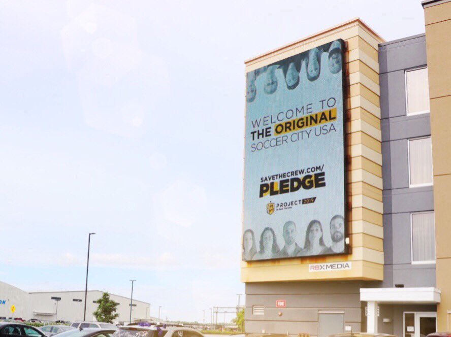 Save_The_Crew's tweet photo. Here’s a little closer look at our #STCproject2019 digital ad at the @columbusairport. Have you seen it in person? Be sure to share a photo! https://t.co/NYMnjnaaVP