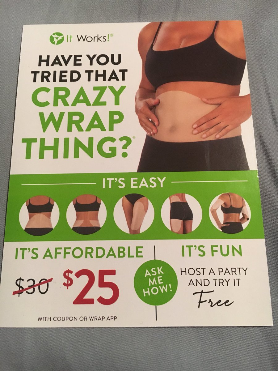J_oconnell77's tweet photo. OMG-Have you tried these yet?
Want a healthier you without all the work?? Let’s talk. #itworks! https://t.co/x8fpwRM8NM