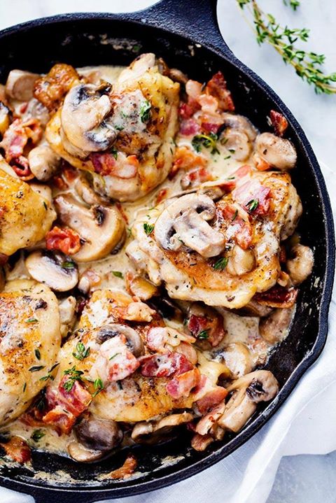 RecipesCritic's tweet photo. CREAMY BACON MUSHROOM THYME CHICKEN is out of this world good!!
RECIPE HERE: https://t.co/sLGCqc8gHo https://t.co/QiWOM42Q7A