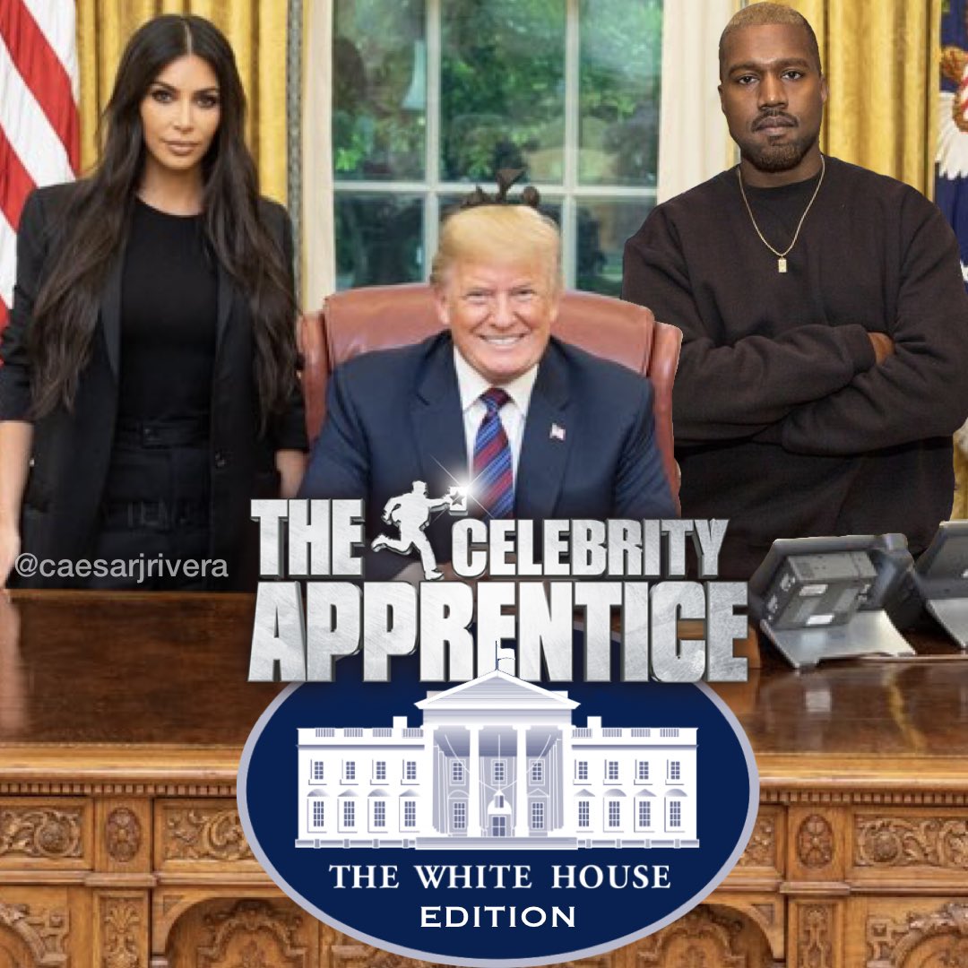 Best cast for the new season of #CelebrityApprentice! <a href="/KimKardashian/">Kim Kardashian</a> <a href="/kanyewest/">ye</a> <a href="/realDonaldTrump/">Donald J. Trump</a> #KimKardashianWest #kanyewest