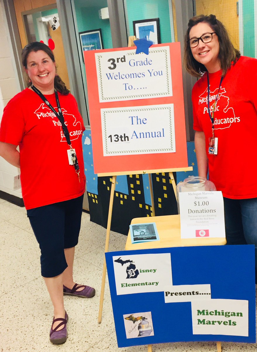 andreafilip's tweet photo. Today celebrated 13 yrs of holding The Michigan Marvels Museum. It never gets old to me and the pride &amp; excitement from my students is what guarantees year # 14 will happen next yr. Today completed both of my own girls MI Marvels journey. ❤️#FraserFamily #grateful #traditions https://t.co/YPt5LDg3aE