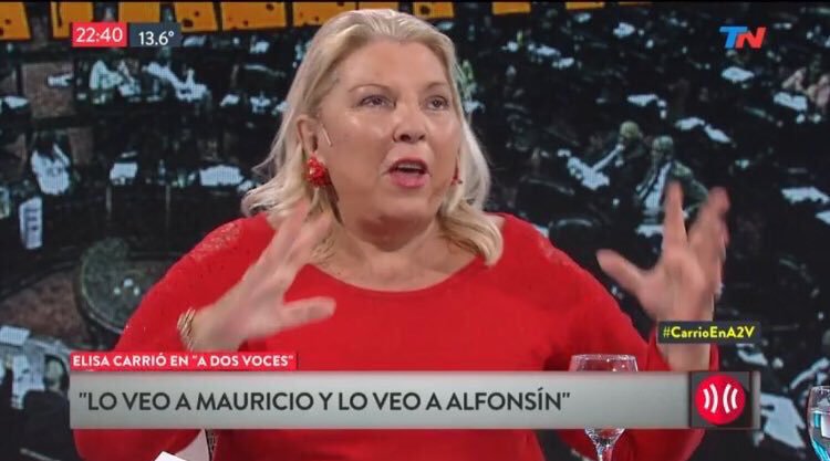 Resultado de imagen para macri alfonsin carrio