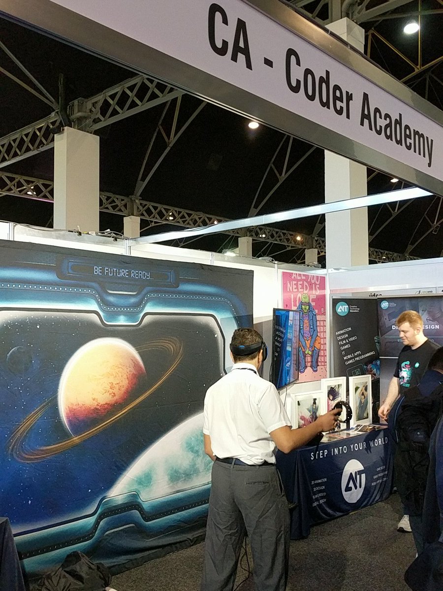 AndrewLe58's tweet photo. Many gamification and VR interactive booths at the HSC and Careers Expo 2018. https://t.co/uemKIOn25x