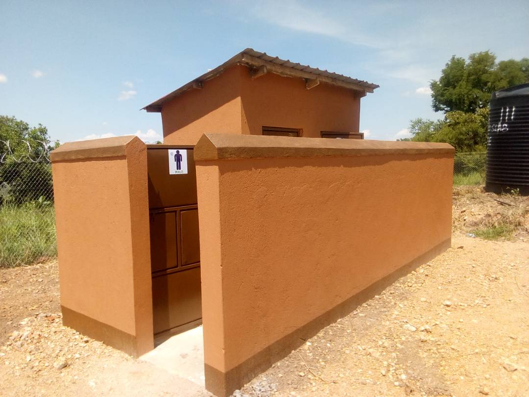 ceforduganda's tweet photo. #CEFORD_Yumbe applauded for the great work done at Yumbe Bidibidi base camp for tbe construction of #Drainable 2 Stance #Latrine with bathing shelters attached. Thanks to the Engineering team for the timely completion. @OPMUganda @UNHCRuganda @eu_echo @UNmigration @sundayanyole https://t.co/tfNWlIDm26