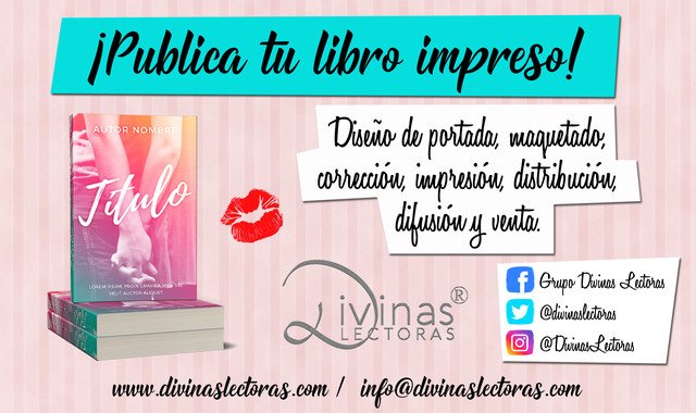 DivinaLectora's tweet photo. "EDITORIAL DIVINAS LECTORAS", CON UN GRAN EQUIPO TÉCNICO CON EXPERIENCIA QUE NOS RESPALDARÁ Y PODREMOS HACER EL SUEÑO DE MUCHAS DIVINAS REALIDAD. 

CONSULTANOS editora@divinaslectoras.com https://t.co/zIJaLj5fja