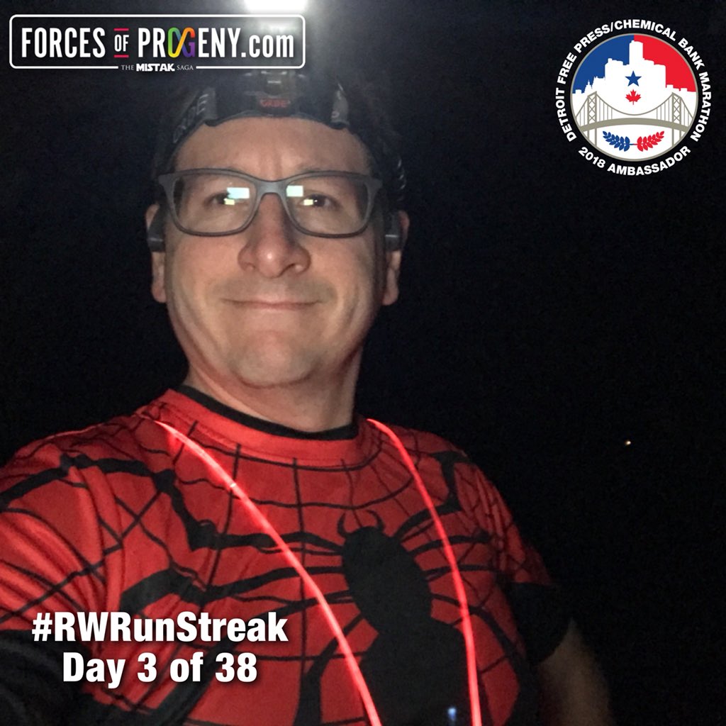 ForcesOfProgeny's tweet photo. #RWRunStreak: Day 3 of 38
My originally intended 1 & Done
+
1.13 mi of improvised sprints 4x ⅛ mi
#FreepHalf Training
#FreepMarathon Ambassador https://t.co/nyVHChKpwT