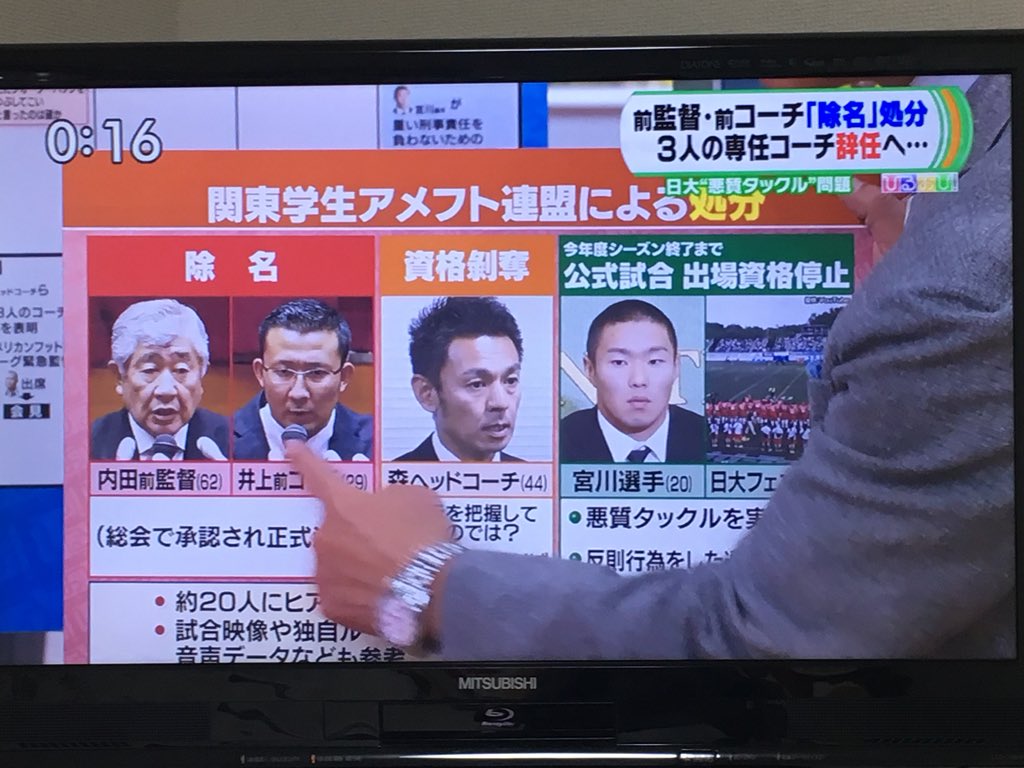 名前が決まらない Sur Twitter 日大アメフト部の今回辞めるコーチ3人の中に 長谷川昌泳おるやんけ びっくりした 凄いレシーバーやったなぁ 日大アメフト アニマルリッツ ひるおび Https T Co Ayy9rcxvom Twitter