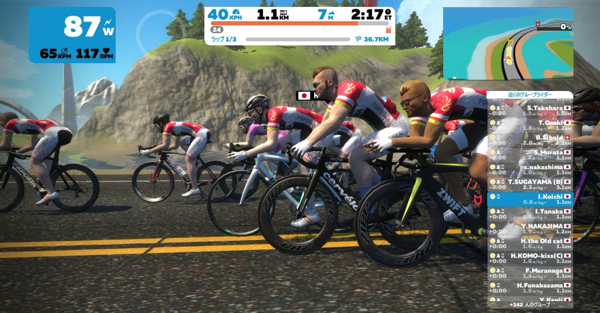 ろんぐらいだぁすとーりーず 6月5日 火 時45分より Zwift ろんぐらいだぁす グループライドを開催 ワトピアのフラットルートを3周する ゆるふわライドです グループライドを完走すると ジャージもアンロックされます 是非ご参加くださいませ