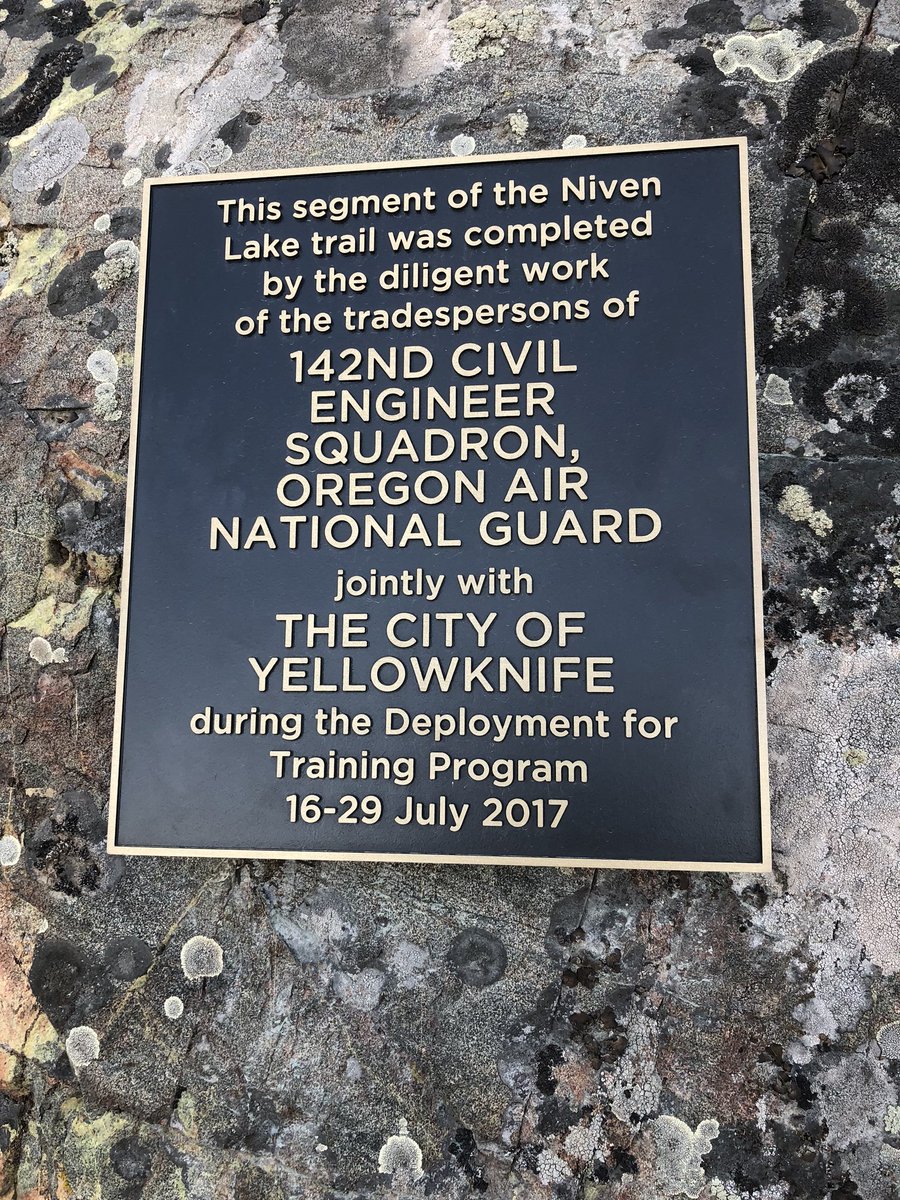 DLMarchiori's tweet photo. Thanks to @OurYellowknife &amp; DND, as partnerships make our community stronger!! https://t.co/zmNPnVf3pL
