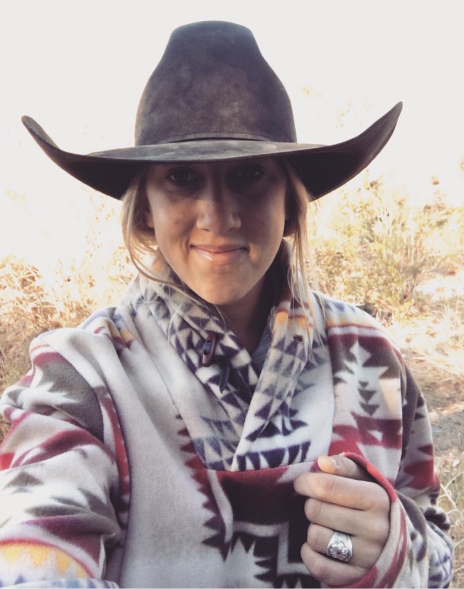 azgrassraised's tweet photo. “Ranching is my passion, it’s  in my blood…cattle drives and dusty roads” said Emily,  daughter of Tim (Co-Owner and Operations Manager of AZ Grass Raised beef company).   This cowgirl does everything the cowboys do except with a lot more STYLE! https://t.co/2QGE3IlNsc