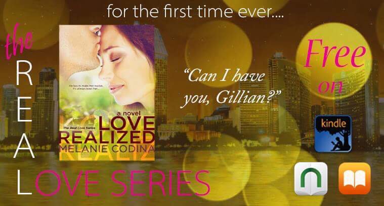 MelanieCodina's tweet photo. #LoveRealized #FreeRead #AmazonKindle #Nook #iBooks #TheRealLoveSeries  
Grab your free copy for the first time ever! 
https://t.co/D1x9yRUzHW https://t.co/TyktQ7h58b