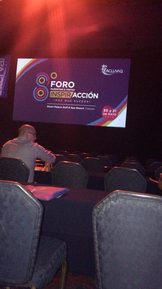 Gracias Acluvaq muy bien organizado siempre a la vanguardia
 #ForoACLUVAQ #InspirAccion