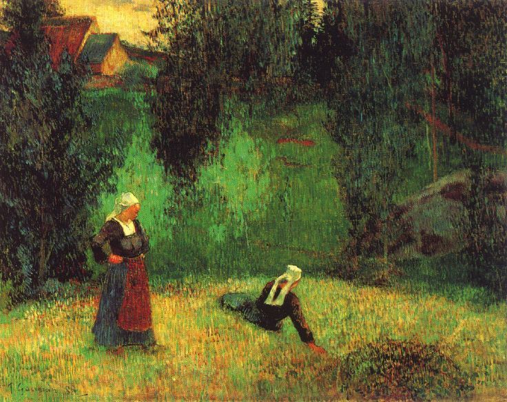 adev27's tweet photo. Just Pinned to L'art de l'interprétation du paysage - The art of landscape interpretation: Paul Gauguin - Flowers in Brittany (1888) https://t.co/o3NwoPW5jQ https://t.co/GJIbAc05De