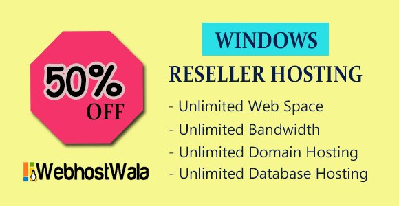 Webhostwala's tweet photo. 50% OFF on Unlimited Windows Reseller Hosting plan. Grow your business with the #windowsreseller hosting plan by @Webhostwala https://t.co/1CNjQki5lE
#WindowsReseller #Reseller #WindowsResellerHosting #ResellerWindows #WindowsResellerPlan https://t.co/pg4JPmimTZ