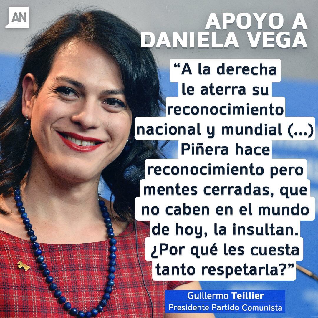 Las declaraciones ofensivas del Diputado Leonidas Romero de <a href="/RNchile/">Renovación Nacional 🇨🇱</a> hacia <a href="/danivega/">Daniela Vega</a> son inaceptables y deben ser sancionadas por la comisión de ética de la <a href="/CamaraDiputados/">camara diputados</a> ; mañana haremos la presentación.  Hay personas que realmente #NoEntiendenNada de lo humano y del respeto!