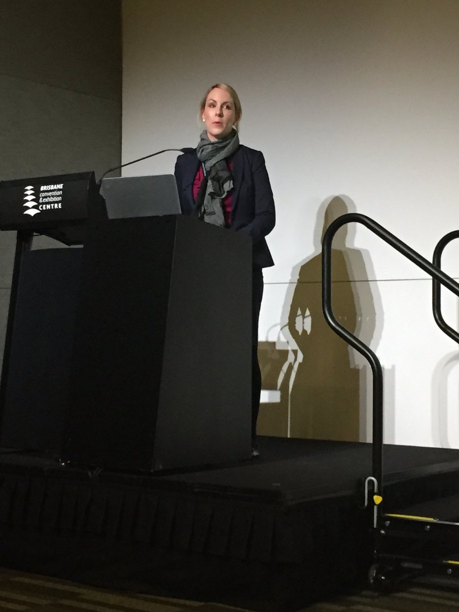 JuliaHocking's tweet photo. Stephanie Smith of Redcliffe ED presenting on preschool wheeze and asthma at #qldas18 #EMFRSN @emfresearch https://t.co/FG3HJmHGK8