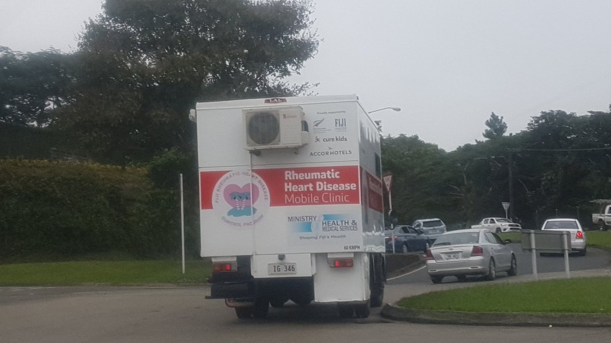 IDEA_global's tweet photo. Spotted on the streets of Suva, Fiji.
Rheumatic Heart Disease mobile clinic. @RHDAction @RhEACHout @fiji_rhd https://t.co/qDjEnWIvS8