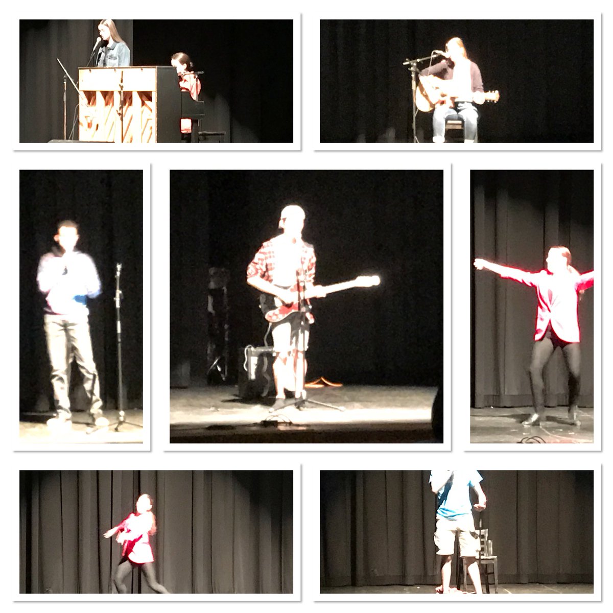 Riverside’s got talent! Good job, students presenting their talents. <a href="/rside43/">Riverside Secondary</a> <a href="/RSideTalentShow/">R-Side Talent Show</a>
