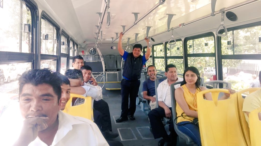 ClaudiaG_DINA's tweet photo. Hoy iniciamos capacitacion con #COTXAGR empresa integrante del Corredor Tlalpan Xochimilco en #CDMX, donde capacitaremos a más de 40 conductores de Transporte Público en el manejo de sus unidades @DINAmx #LinnerG
#MovilidadSustentable
#EstoEsDina https://t.co/YWHfMNa6ID