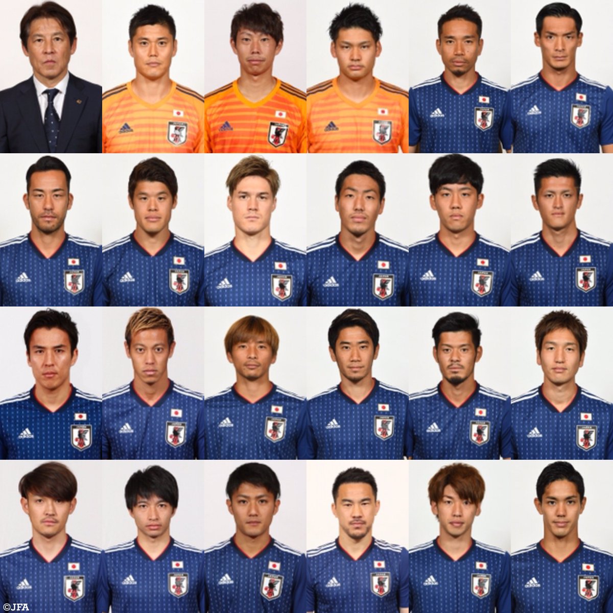 ｊリーグ 日本プロサッカーリーグ 18fifaワールドカップロシア 日本代表のメンバーが発表されました このメンバーでロシア大会に挑みます ｊリーグ Daihyo Samuraiblue