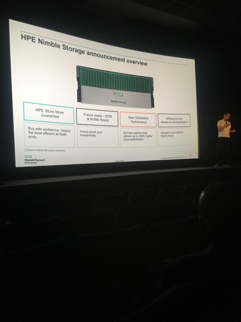 HPE_UKI's tweet photo. ICYMI: Last Friday @Zerto and HPE Nimble Storage held a Star Wars cinema event with their very own Storm Troopers ๐ Learn about the Nimble launch here... https://t.co/HUkaVazA2y #ThrowBackThursday #PredictiveFlash https://t.co/xZwv2ed1WB