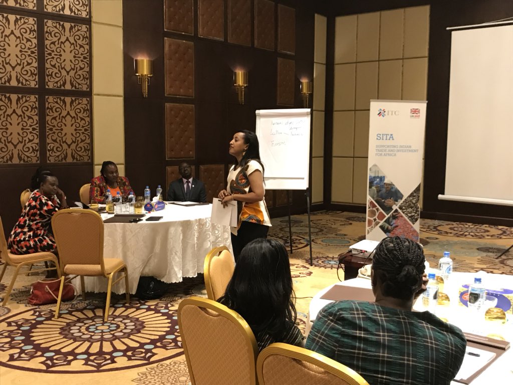 ITC_SITA's tweet photo. Starting now @ITCnews #Mitreeki Business Strategy and Execution Workshop with @IEbusiness Prof. Jain in #Kampala for Ugandan, Ethiopian and Tanzanian women entrepreneurs #SITAinUganda #SITAinUganda https://t.co/Ts0ugRxoU6