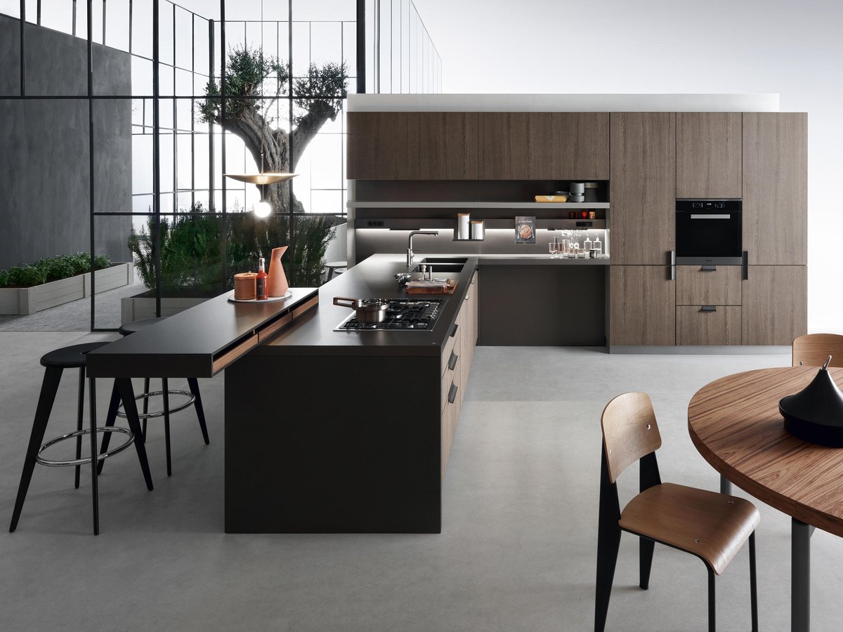 Sur le magazine @HomlyYou, je vous livre toutes mes astuces pour vous aider à sauter le pas et opter pour une cuisine en bois foncé → bit.ly/HY-cuisine-boi…