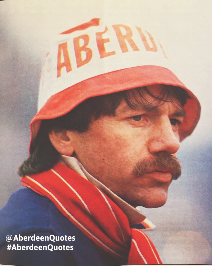 “Stuart Kennedy epitomised what Aberdeen was all about back then and what the team needed. He was as dedicated a professional as I had come across.” - Sir Alex Ferguson #AberdeenQuotes