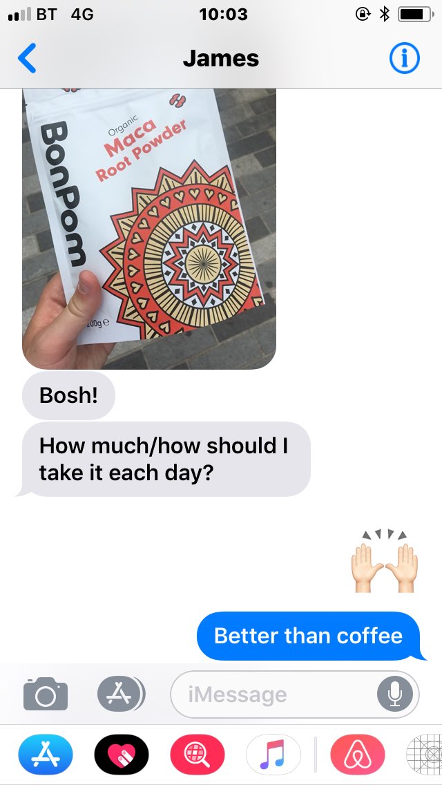 Morning buzz - great energy boosting choice from my client