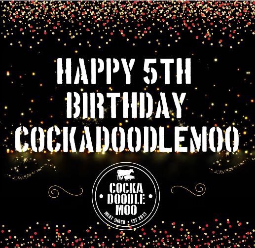 CockaDoodleMooo's tweet photo. This month we celebrate our 5th Birthday. To celebrate this momentous occasion we will have lots of exciting annoucements to share with you over the month. Check out our social media tomorrow for the first announcement at 9am #birthdaybonanza #birthdaymonth #moo5 https://t.co/MYdaAQ0qvy