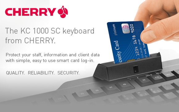 You can't cherry-pick when it comes to data protection.

Protect your staff and client data using the Cherry KC 1000 SC Security keyboard with integrated smart card terminal.

ow.ly/sEVM30jGLsp