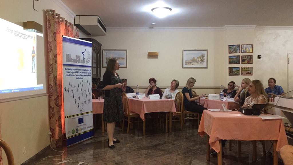 balcanosh's tweet photo. Today in #Sicily, Italy, has started a workshop on the topic: IMPROVING THE RIGHT FOR SAFE AND HEALTHY ENVIRONMENT (OSH legislation in the Republic of Macedonia) organized by #MOSHA and #Economicchamber of Macedonia.
Promotion of the #BALcanOSH #network. https://t.co/HpGAdZ8N81