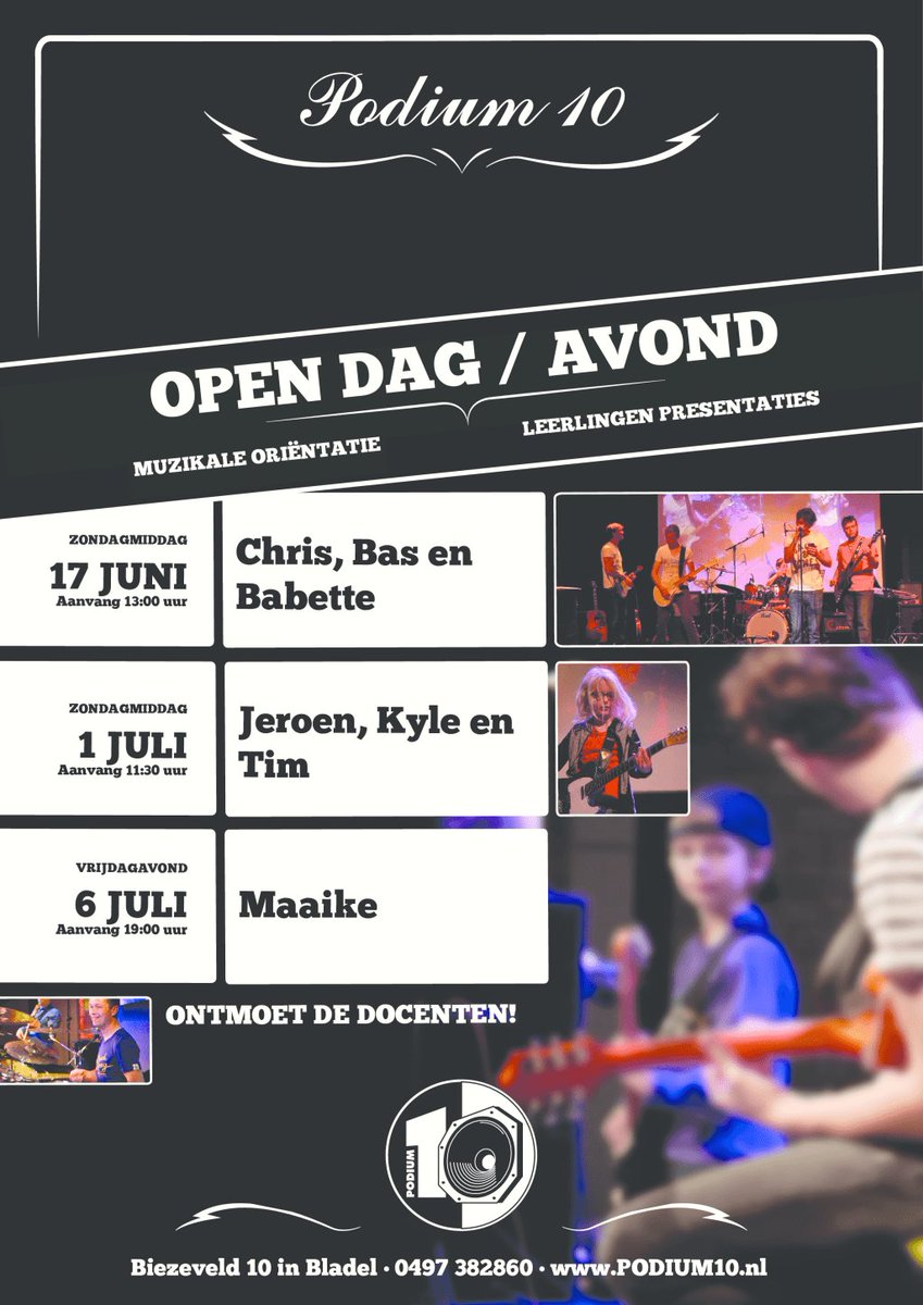 06-07-2018 | Open avond: leerlingenpresentatie Maaike podium10.nl/06-07-2018-ope…