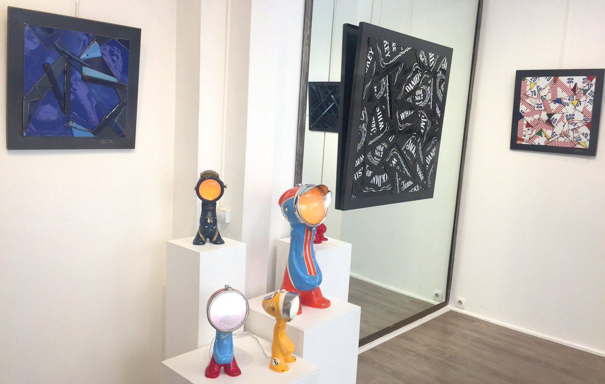 artjingle's tweet photo. COSTA et NANAN en exposition à la galerie @artjingle https://t.co/QmGF9gYDPk